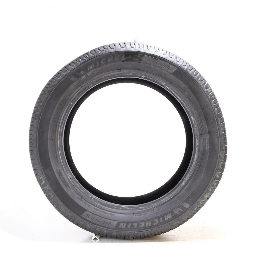 Set of (2) Used 245/55R19 Michelin Defender 2 107H - 10.5/32 - Image 3