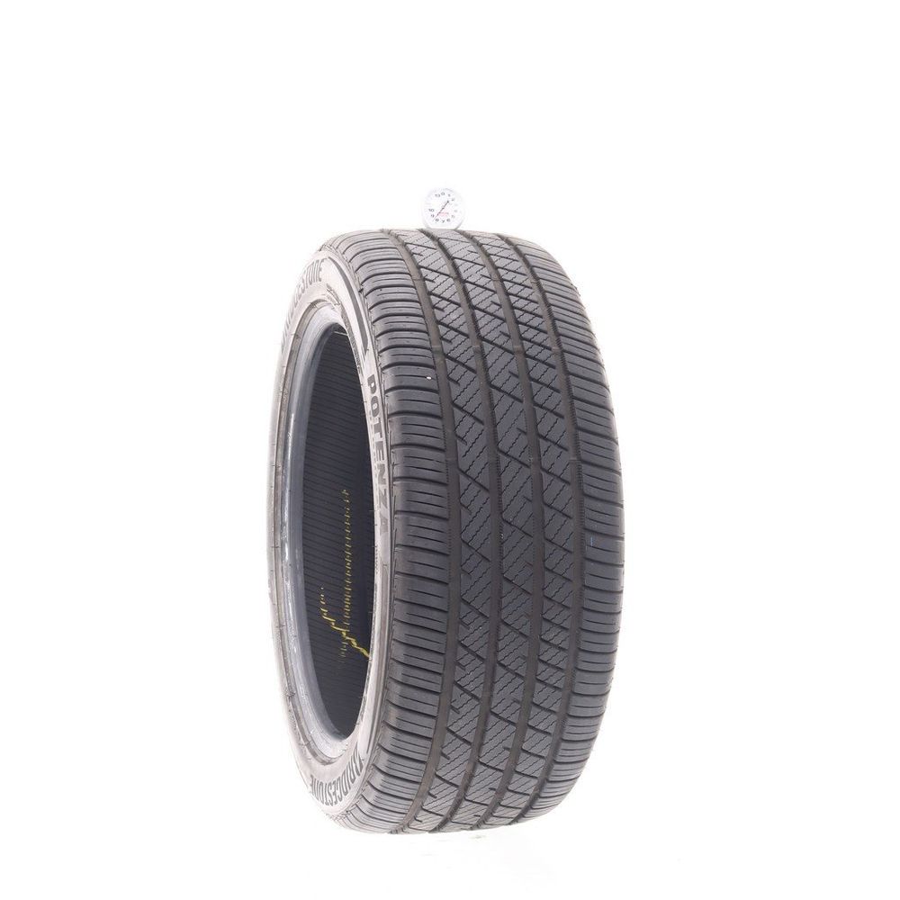 Set of (2) Used 245/45R18 Bridgestone Potenza RE980AS+ 100W - 8.5-9/32 - Image 1