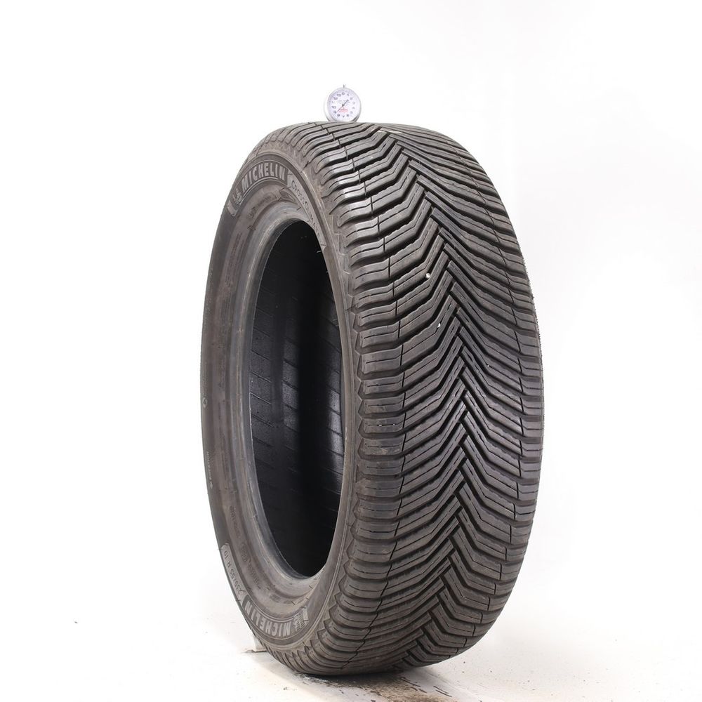 Set of (2) Used 235/55R19 Michelin CrossClimate 2 105H - 8-8.5/32 - Image 4