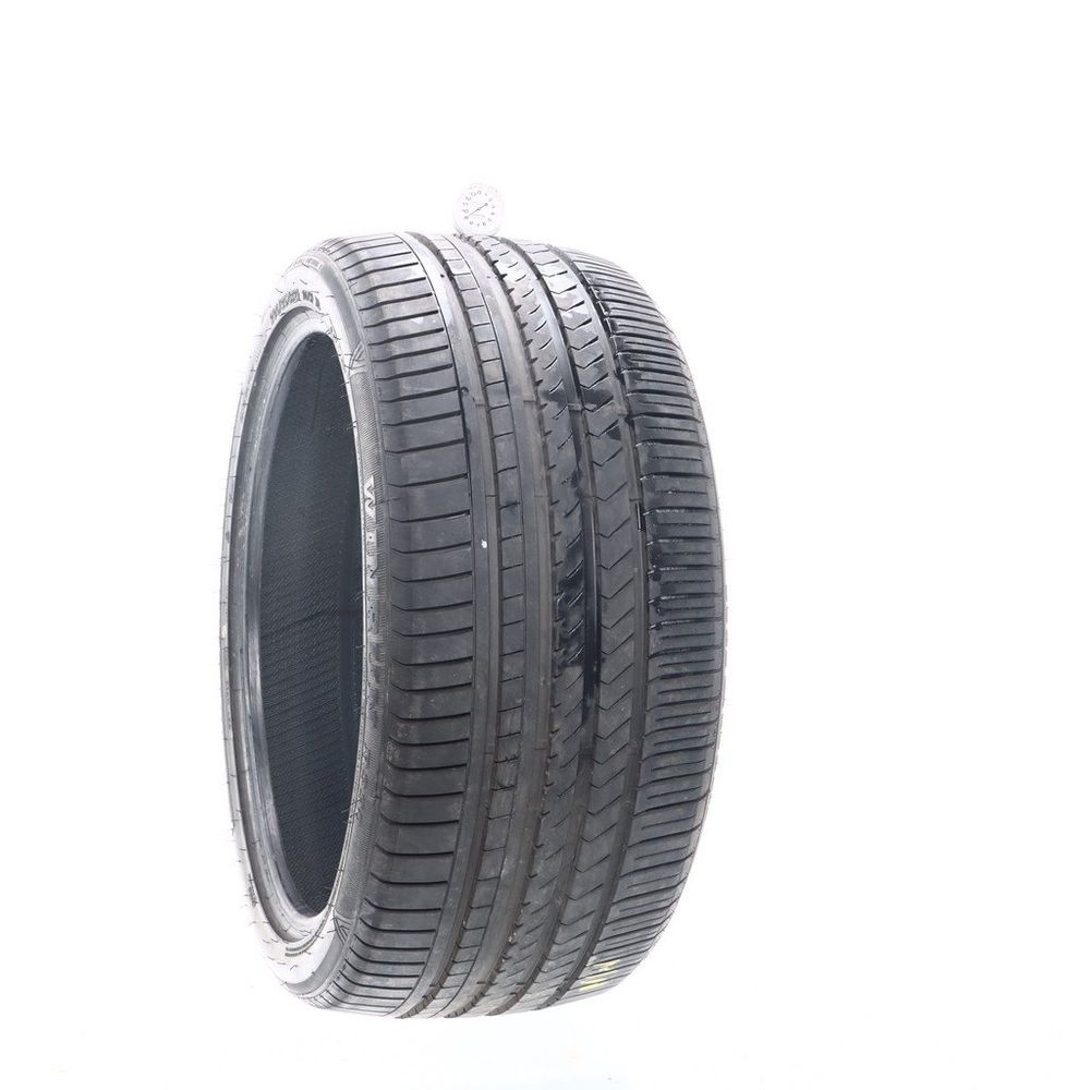 Set of (2) Used 295/35ZR21 Winrun R330 107W - 9/32 - Image 1