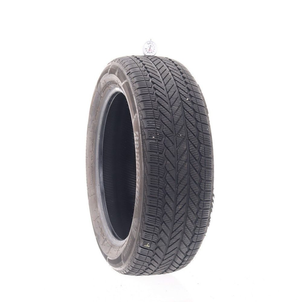 Set of (2) Used 225/55R19 Bridgestone WeatherPeak 99V - 7.5-8/32 - Image 1