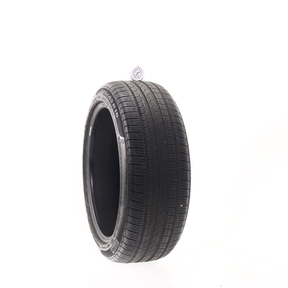 Set of (2) Used 225/45R18 Pirelli Cinturato P7 Run Flat 91V - 7-8.5/32 - Image 4