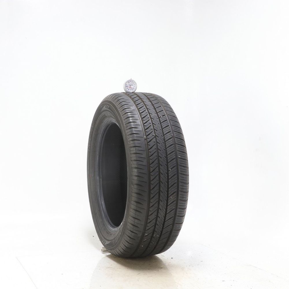 Set of (2) Used 215/55R16 Yokohama YK-GTX 97H - 10-11/32 - Image 1