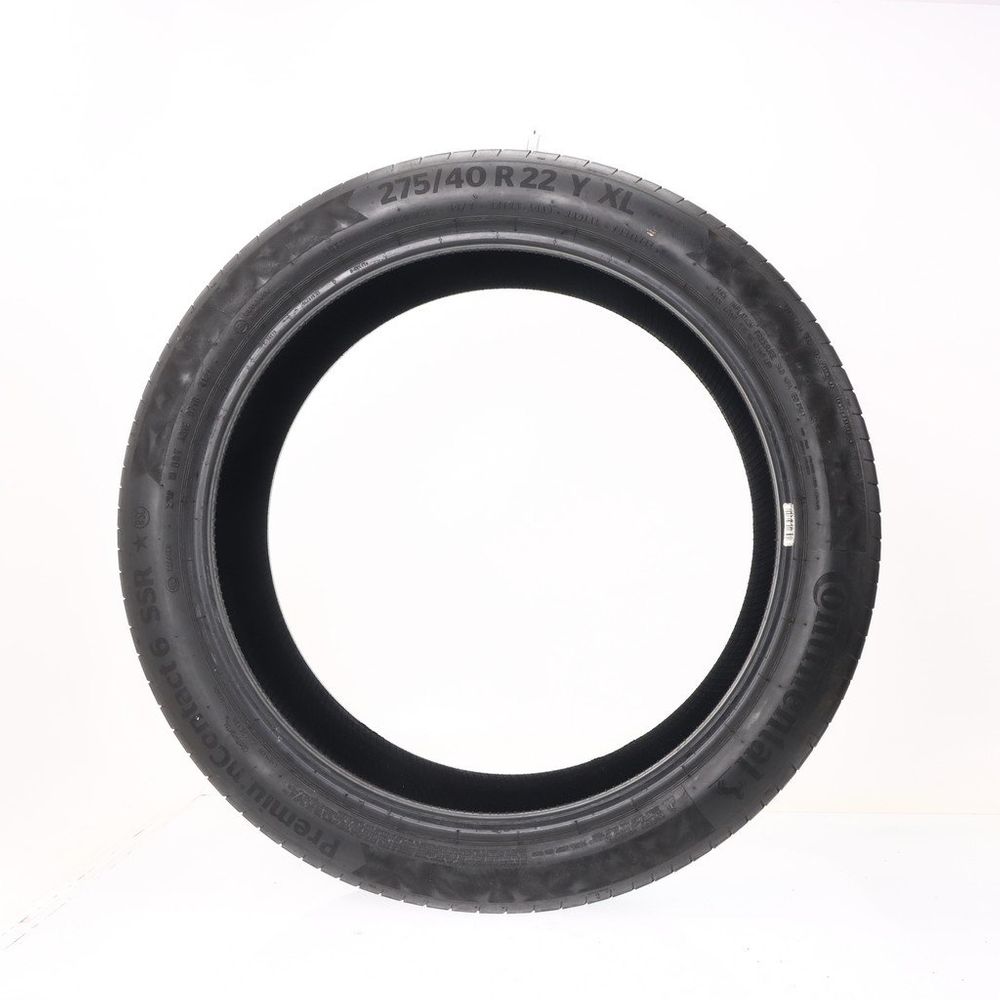 Set of (2) Used 275/40R22 Continental PremiumContact 6 SSR 107Y - 6-6.5/32 - Image 6