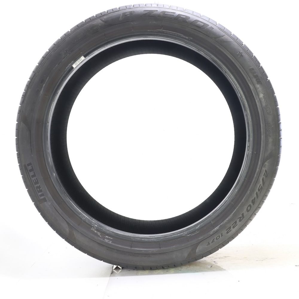 Set of (4) Used 275/40R22 Pirelli P Zero PZ4 Elect PNCS 107Y - 6.5-7.5/32 - Image 3