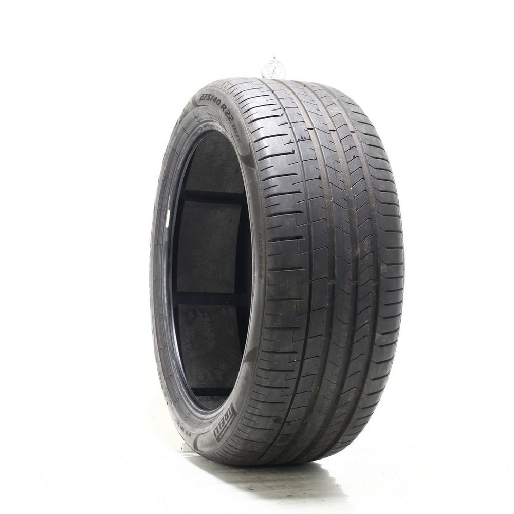 Set of (4) Used 275/40R22 Pirelli P Zero PZ4 Elect PNCS 107Y - 6.5-7.5/32 - Image 4