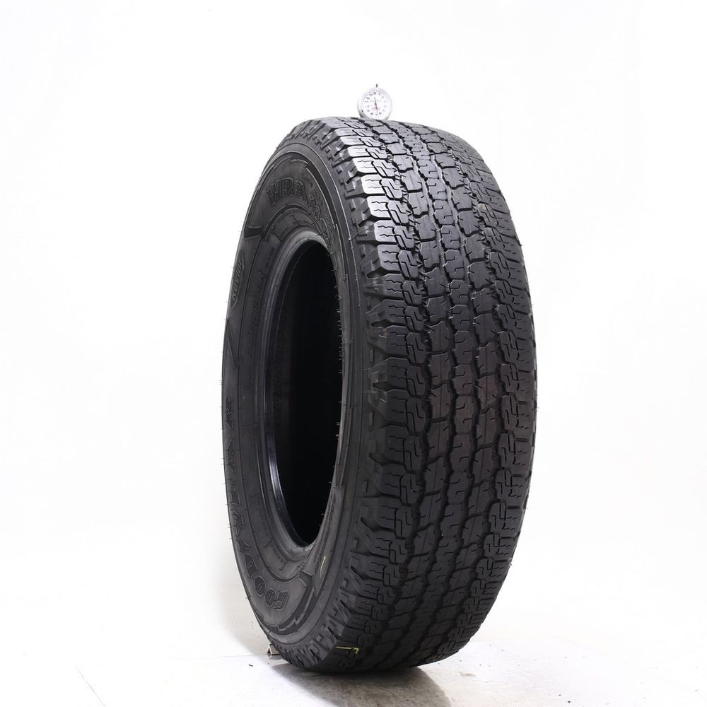 Set of (2) Used 245/75R17 Goodyear Wrangler All-Terrain Adventure Kevlar 112T - 6.5-8/32 - Image 1