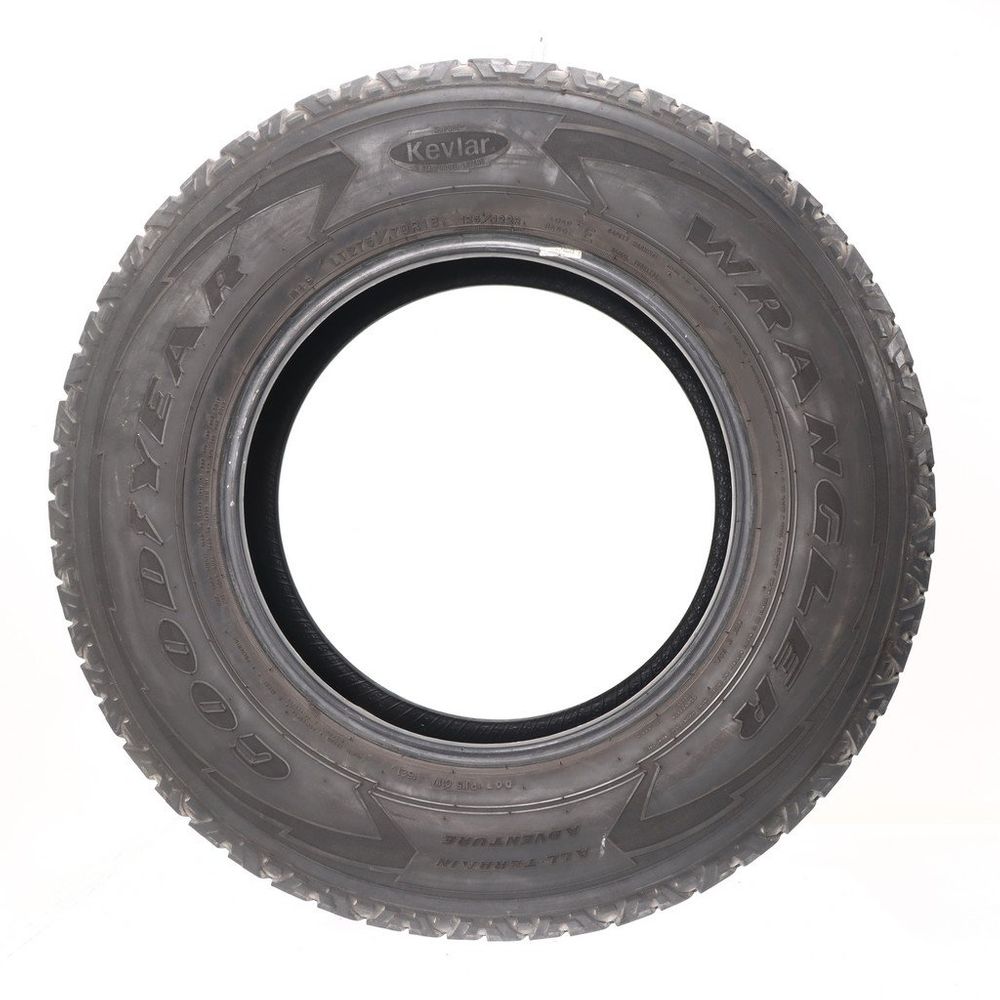 Set of (2) Used LT 275/70R18 Goodyear Wrangler All-Terrain Adventure Kevlar 125/122R E - 6/32 - Image 3