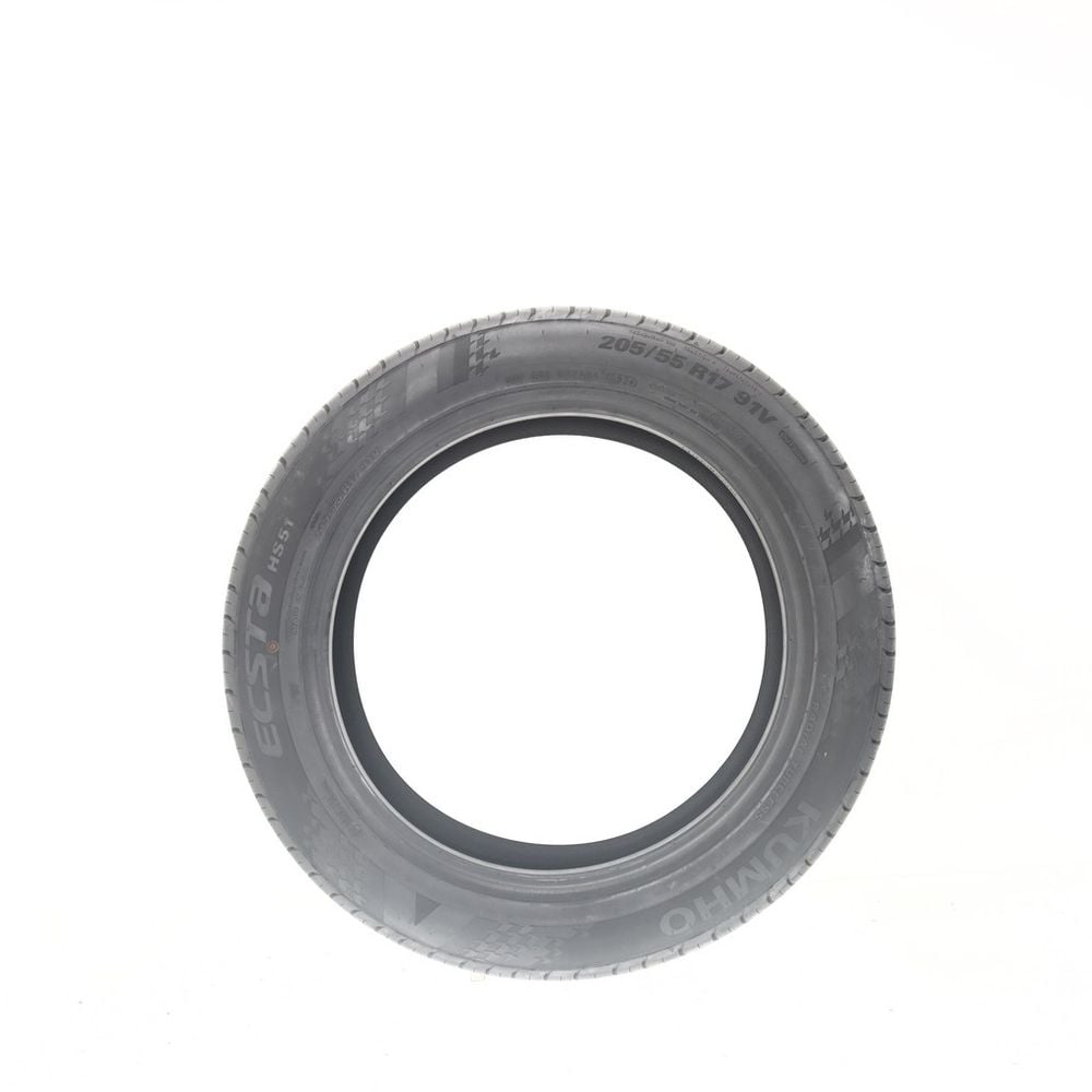 Set of (2) New 205/55R17 Kumho Ecsta HS51 91V - Image 3