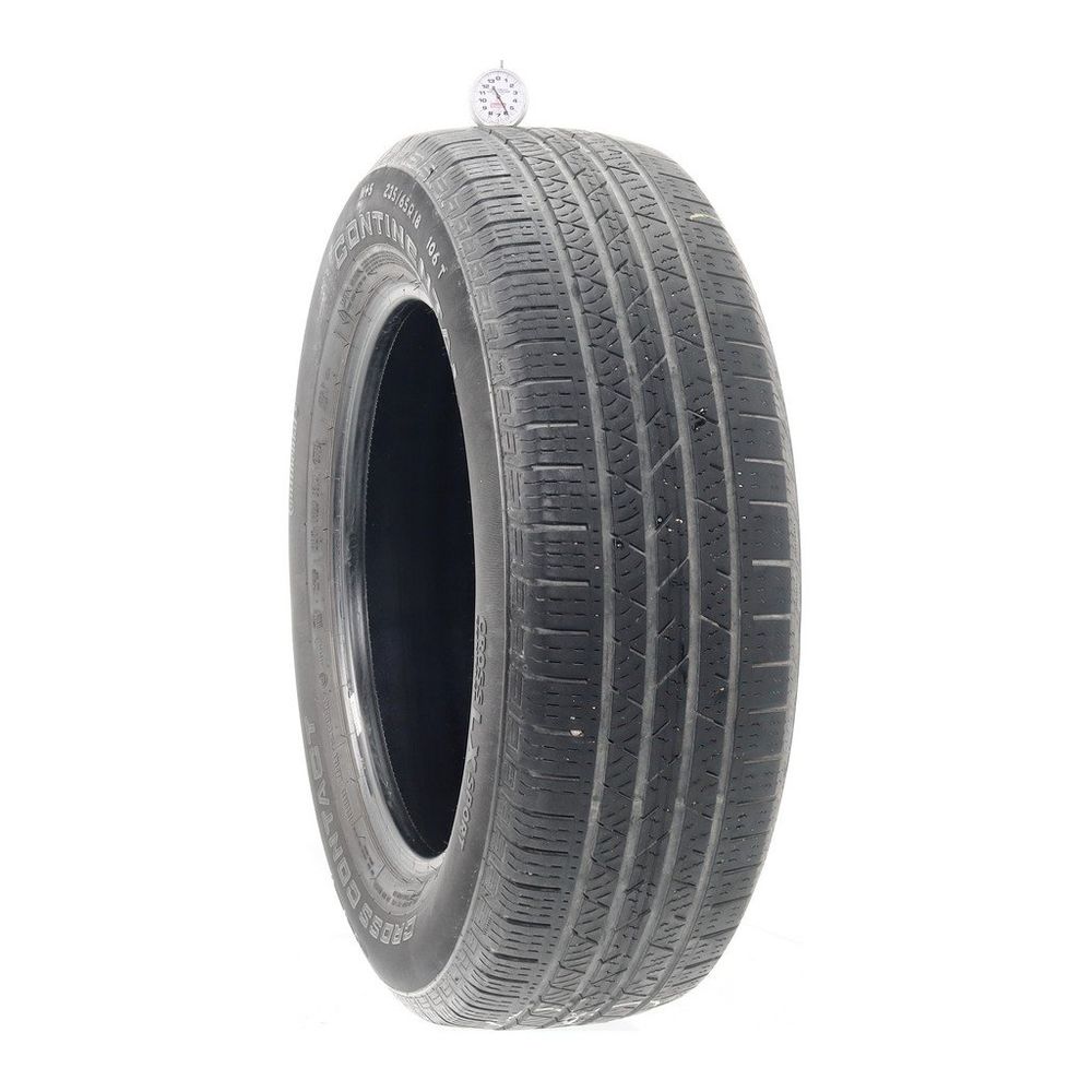 Set of (2) Used 235/65R18 Continental CrossContact LX Sport 106T - 5.5/32 - Image 1