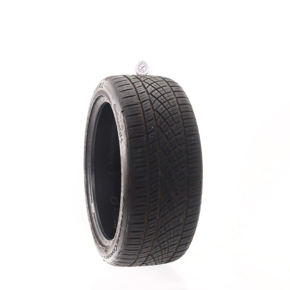 Set of (2) Used 255/40ZR19 Continental ExtremeContact DWS06 Plus 100Y - 8.5-10/32 - Image 1