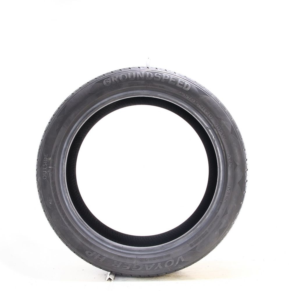 Set of (2) Used 255/45ZR20 Groundspeed Voyager HP 105W - 7.5-8.5/32 ...