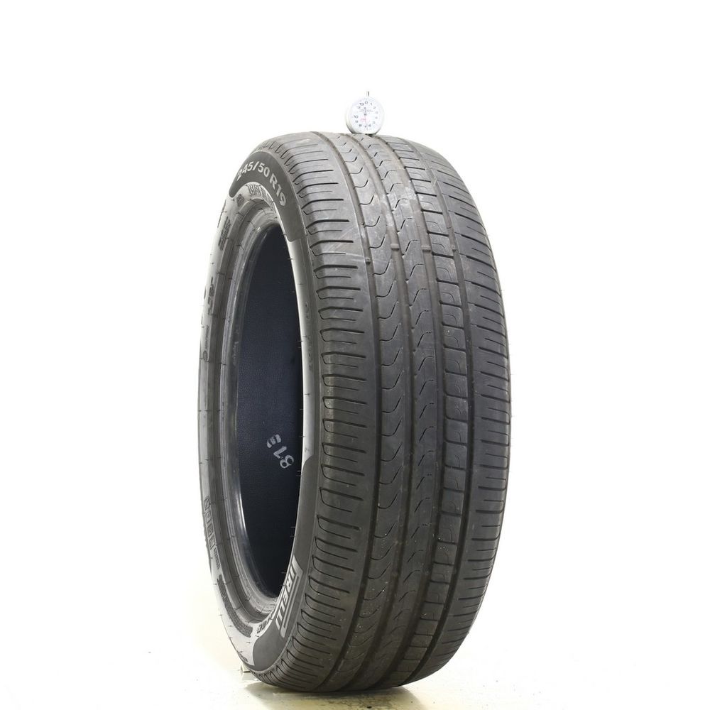 Set of (4) Used 245/50R19 Pirelli Cinturato P7 Run Flat 105W - 6.5-7/32 - Image 1