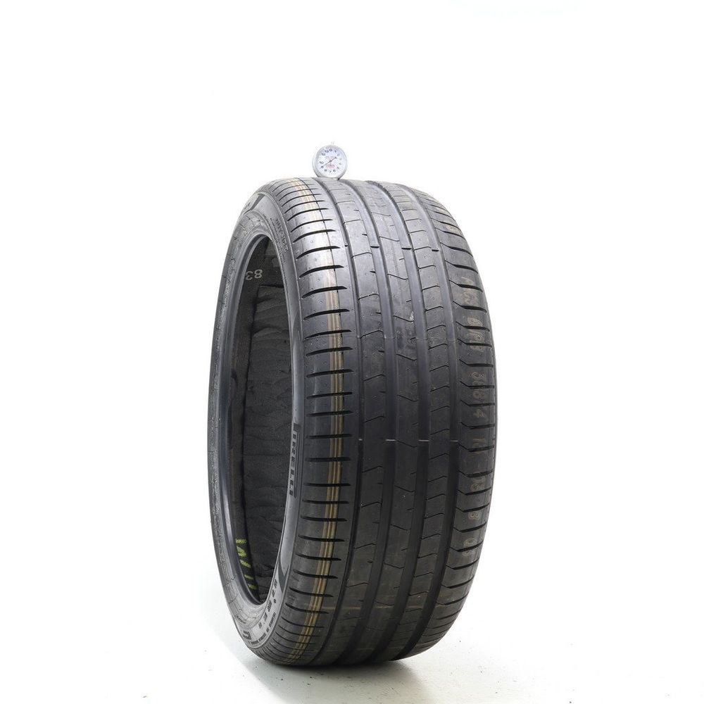 Set of (2) Driven Once 255/35R21 Pirelli P Zero PZ4 TO Elect PNCS 98W - 9/32 - Image 1