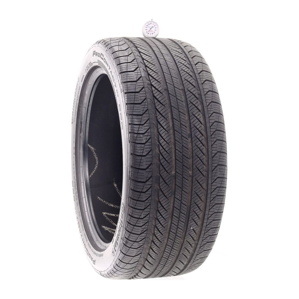 Set of (2) Used 275/40R19 Continental ProContact GX SSR MOE 101H - 8.5/32 - Image 1