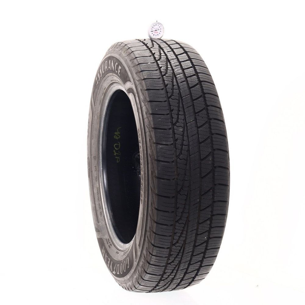Set of (2) Used 235/65R18 Goodyear Assurance WeatherReady 106H - 10-10.5/32 - Image 1
