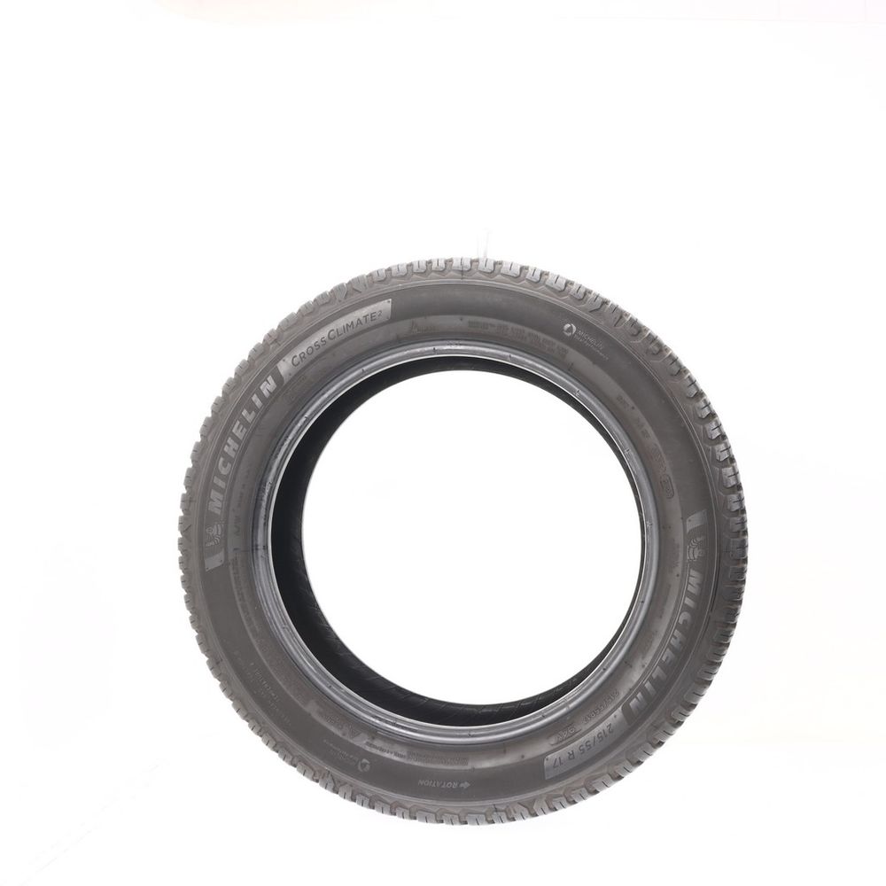 Set of (2) Used 215/55R17 Michelin CrossClimate 2 94V - 8-9.5/32 - Image 6