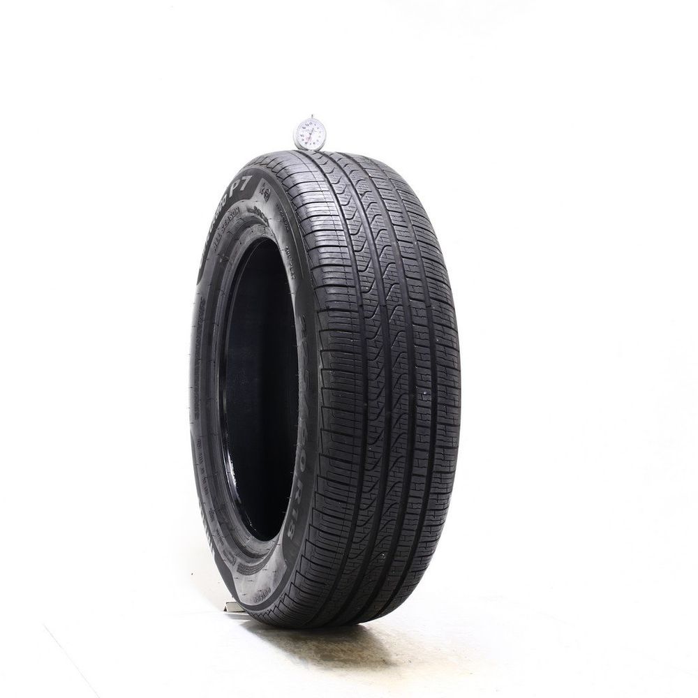 Set of (2) Used 225/60R18 Pirelli Cinturato P7 Run Flat 104H - 7.5/32 - Image 1