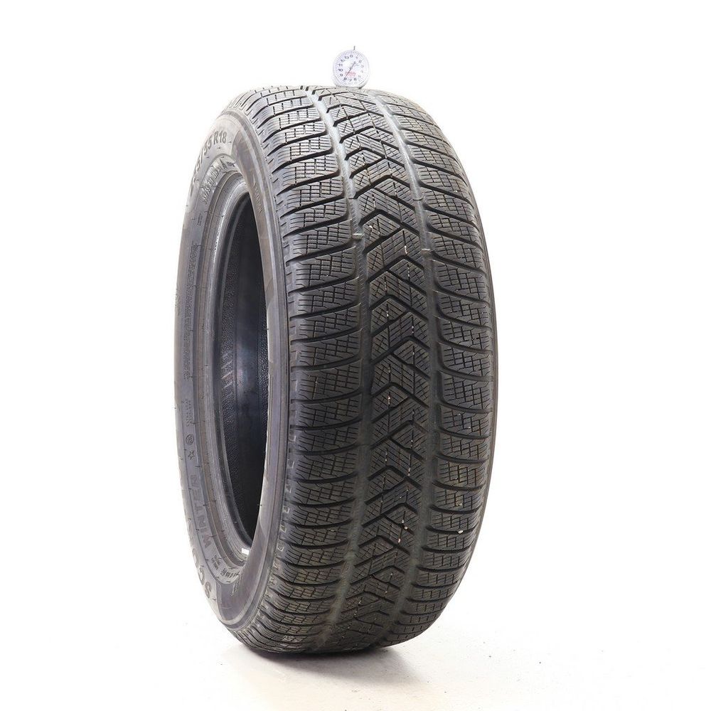 Used 255/55R18 Pirelli Scorpion Winter Run Flat 109H - 8/32 - Image 1