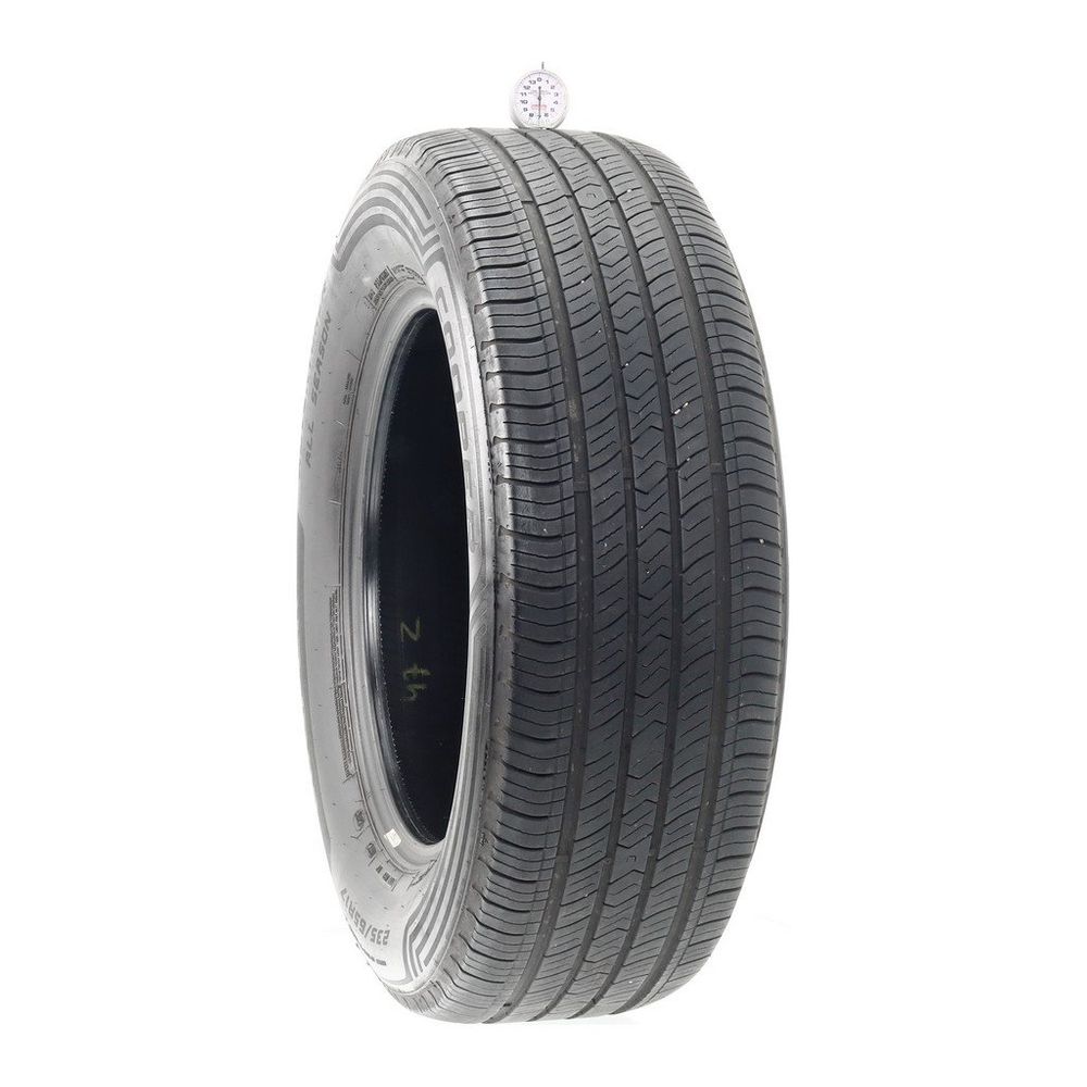 Set of (2) Used 235/65R17 Cooper Adventurer All Season 104H - 7-8/32 - Image 1