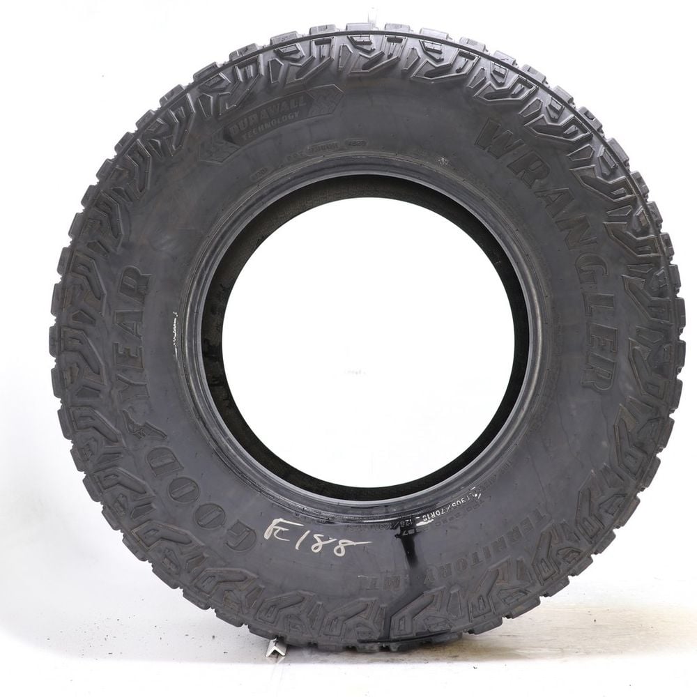 Set of (2) Used LT 305/70R18 Goodyear Wrangler Territory MT 126/123R E - 10-11.5/32 - Image 3