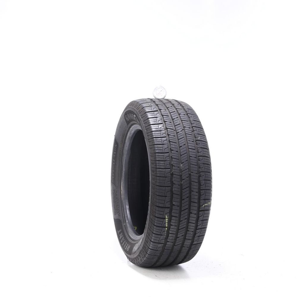 Set of (2) Used 215/55R16 Goodyear Reliant All-season 93V - 7.5-8.5/32 - Image 4