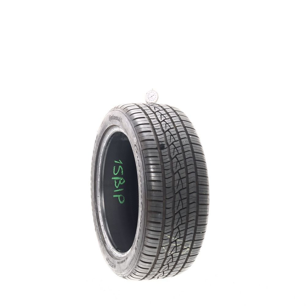 Set of (2) Used 235/45ZR17 Continental ControlContact Sport SRS Plus 94W - 9-9.5/32 - Image 1