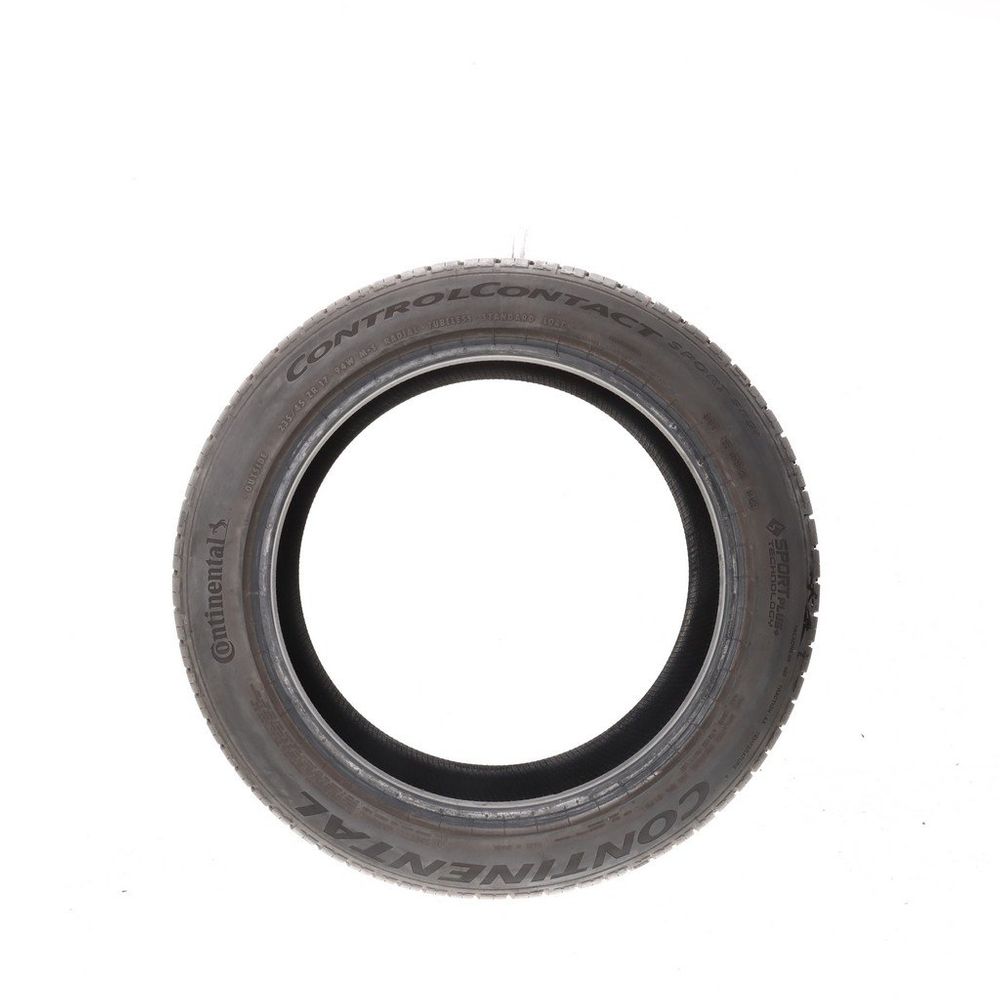Set of (2) Used 235/45ZR17 Continental ControlContact Sport SRS Plus 94W - 9-9.5/32 - Image 6