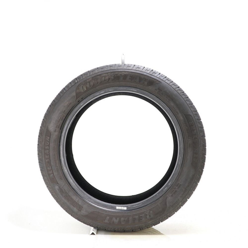 Set of (4) Used 225/50R17 Goodyear Reliant All-season 94V - 7.5-9/32 - Image 3