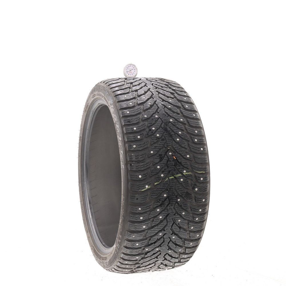 Set of (2) Used 275/35R20 Nokian Hakkapeliitta 9 Studded 102T - 9.5-10/32 - Image 1