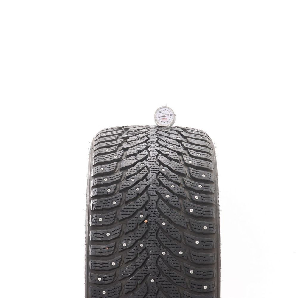 Set of (2) Used 275/35R20 Nokian Hakkapeliitta 9 Studded 102T - 9.5-10/32 - Image 5