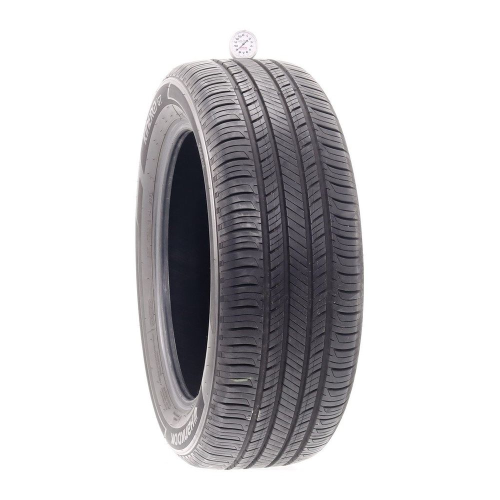 Set of (2) Used 225/55R18 Hankook Kinergy GT 98H - 8.5-9/32 - Image 1