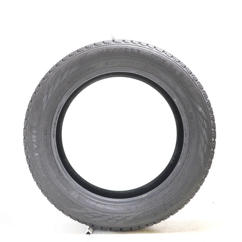 Set of (2) Used 235/55R19 Nokian Hakkapeliitta R3 SUV 105R - 10.5-11/32 - Image 3