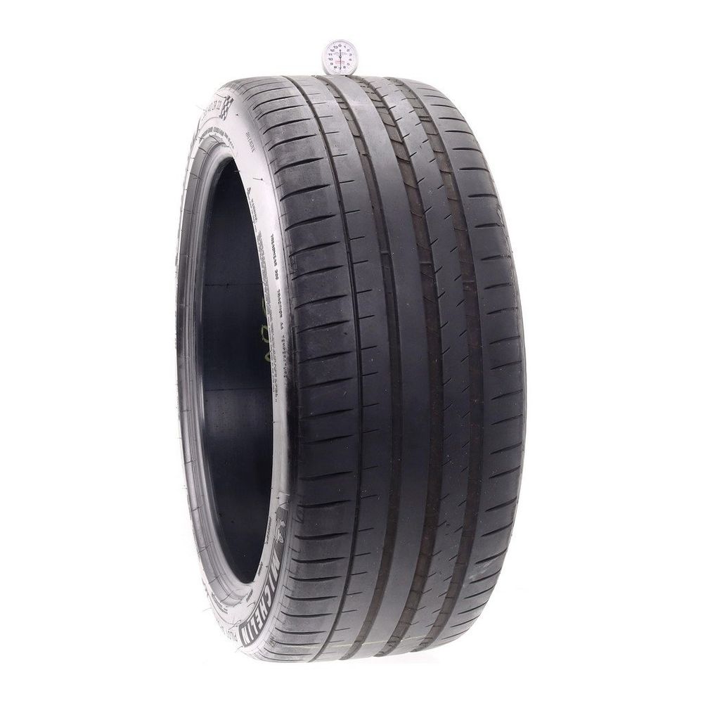Set of (2) Used 285/40ZR22 Michelin Pilot Sport 4 S MO1 110Y - 7-8/32 - Image 1