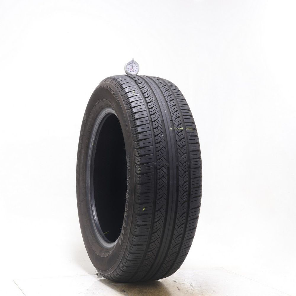Set of (2) Used 225/60R17 Yokohama Avid Touring S 98T - 6.5-8/32 - Image 1