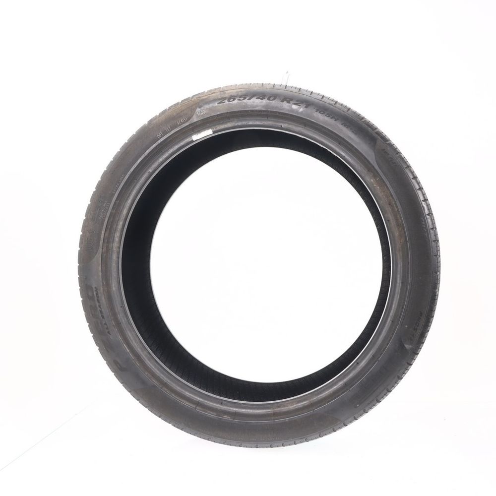 Set of (2) Used 265/40R21 Pirelli P Zero MOE-S Run Flat PNCS ELECT 105H - 6.5-7/32 - Image 3