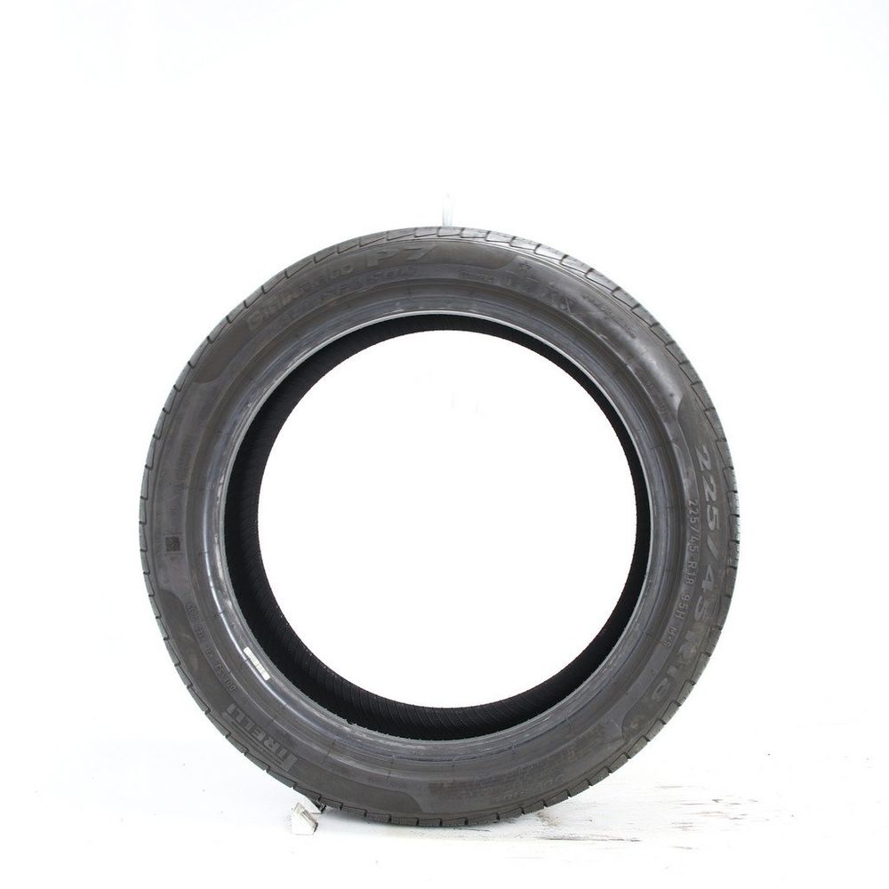 Set of (2) Used 225/45R18 Pirelli Cinturato P7 95H - 6.5-7.5/32 - Image 3