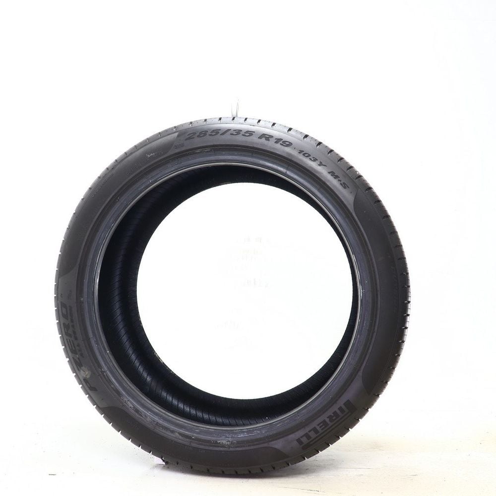 Set of (2) Used 285/35R19 Pirelli P Zero Plus 103Y - 9-9.5/32 - Image 3