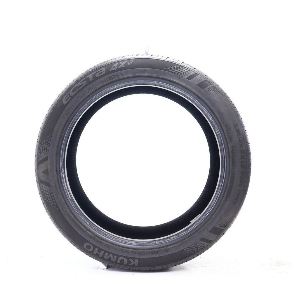 Set of (2) Used 235/45ZR18 Kumho Ecsta 4X II 98W - 7-8/32 - Image 3