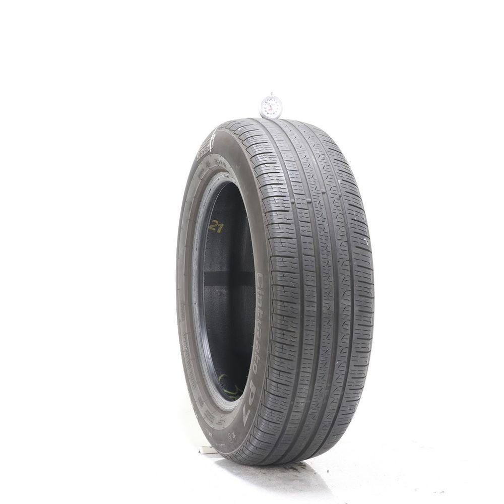 Set of (4) Used 225/60R18 Pirelli Cinturato P7 Run Flat 104H - 5.5-6.5/32 - Image 1