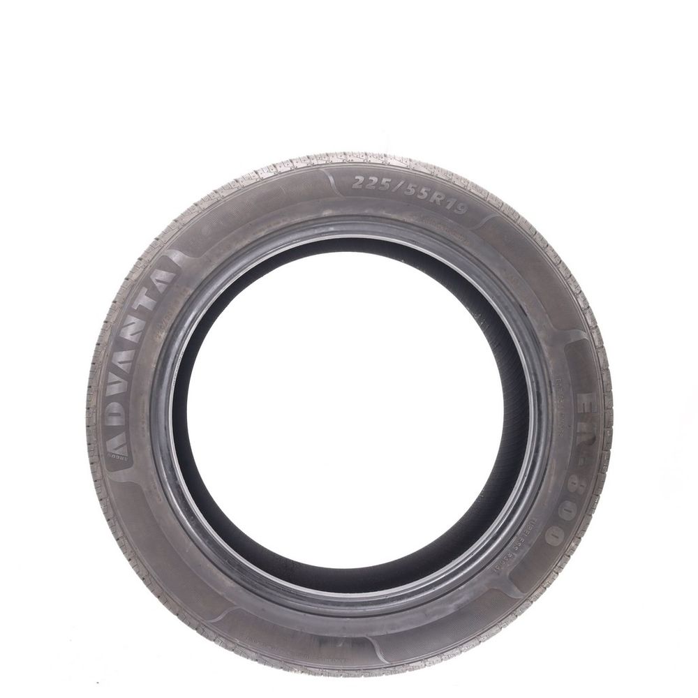 Set of (2) Used 225/55R19 Advanta ER-800 99V - 7-8/32 - Image 6