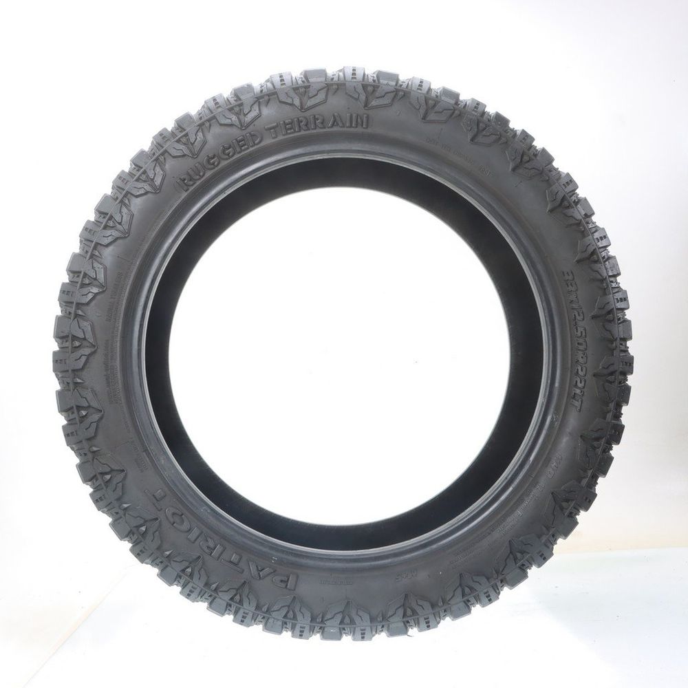 Used LT 33X12.5R22 Patriot Rugged Terrain 114Q F - 10.5/32 - Image 3