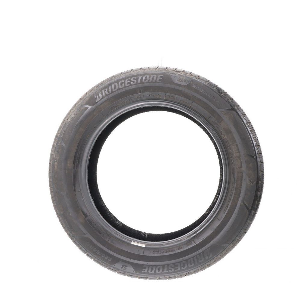 Set of (2) Used 225/60R17 Bridgestone WeatherPeak 99H - 8-9/32 - Image 3