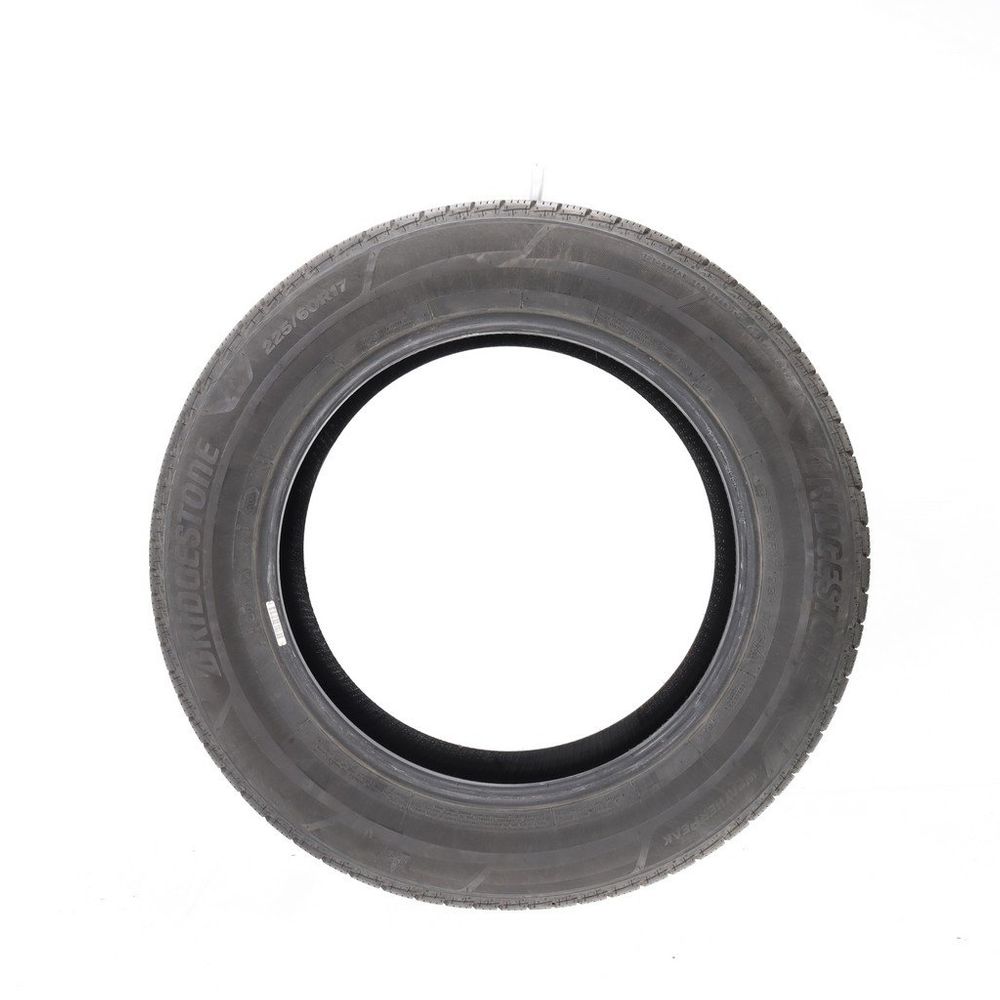 Set of (2) Used 225/60R17 Bridgestone WeatherPeak 99H - 8-9/32 - Image 6