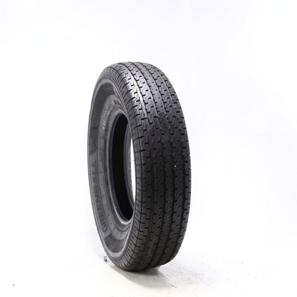 Set of (2) Driven Once ST 235/80R16 Greenball Towmaster 124/120M - 10/32 - Image 1