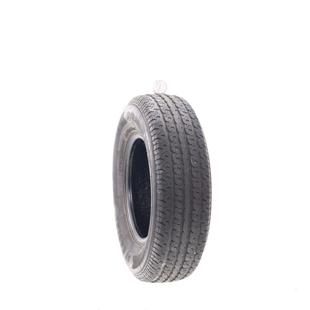 Set of (4) Used ST 215/75R14 Trailer King II ST Radial 108/103L D - 7.5-8/32 - Image 1