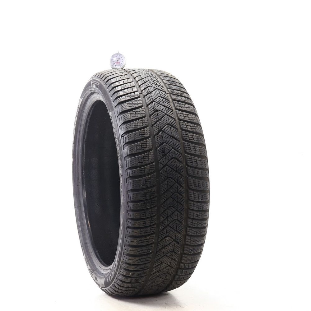 Used 245/40R20 Pirelli Winter Sottozero 3 Run Flat 99V - 9/32 - Image 1