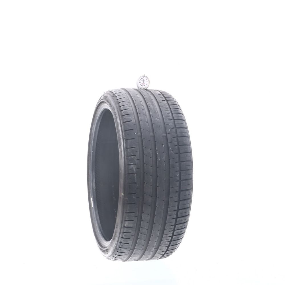 Set of (2) Used 235/35ZR19 Falken Azenis FK510 91Y - 7-7.5/32 - Image 1