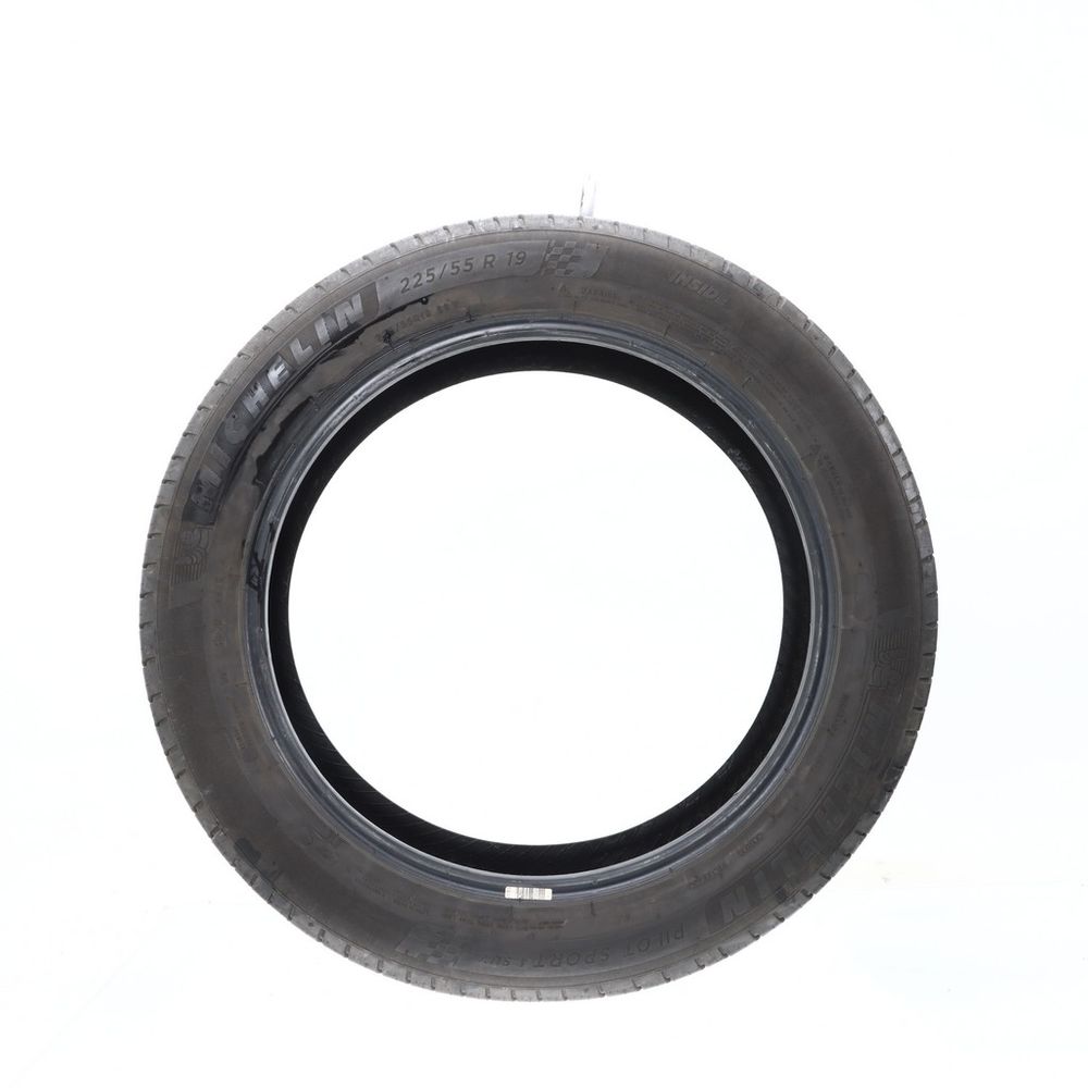 Set of (2) Used 225/55R19 Michelin Pilot Sport 4 SUV 99V - 5/32 - Image 3
