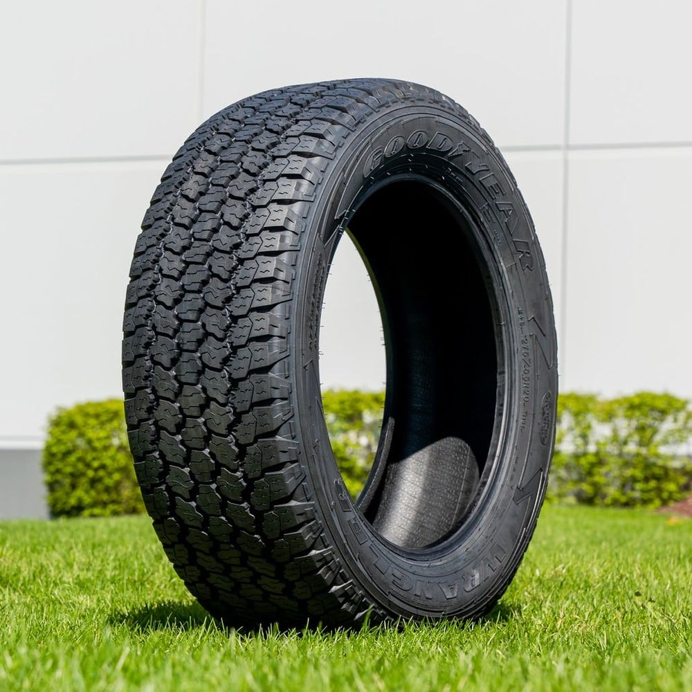 Set of (4) New 275/55R20 Goodyear Wrangler All-Terrain Adventure Kevlar 113T - 12/32 - Image 1